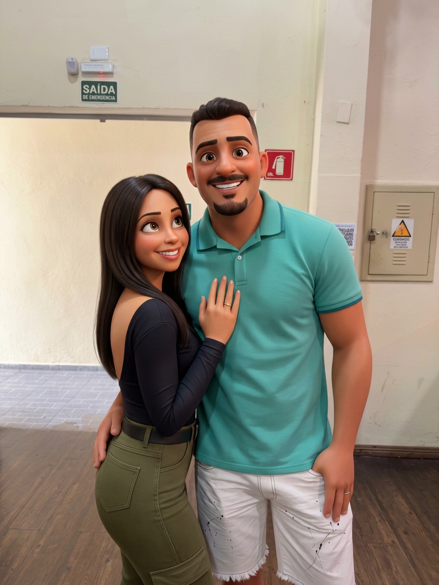 Foto transformada com Inteligência Artificial — Universo Encantado