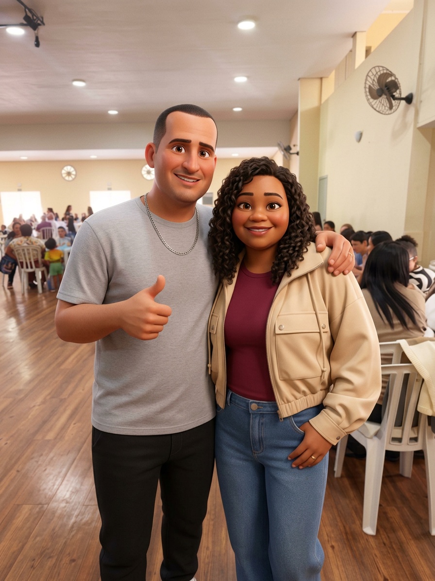 Foto transformada com Inteligência Artificial — Universo Encantado