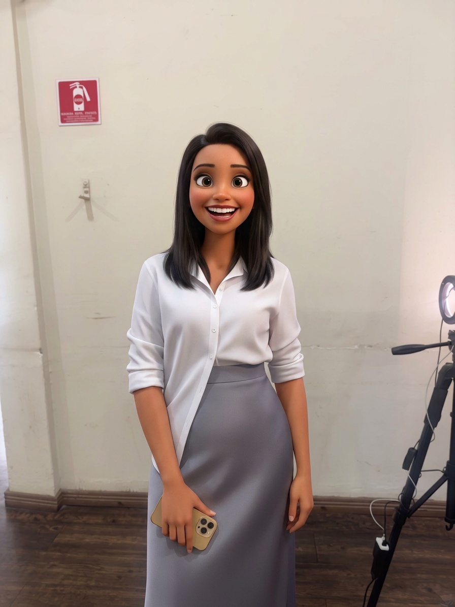 Foto transformada com Inteligência Artificial — Universo Encantado